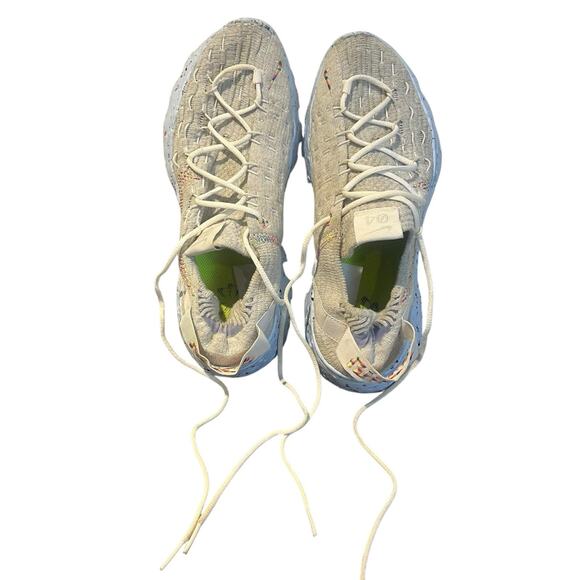 Nike Space Hippie 04 Photon Dust Sneaker Shoe CD3476-102 US Women's Size 8.5 - Picture 7 of 9